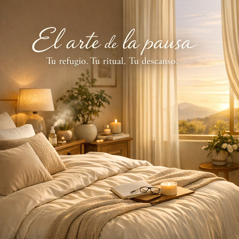 El arte de la pausa: 6 pasos para armonizar tu santuario de descanso