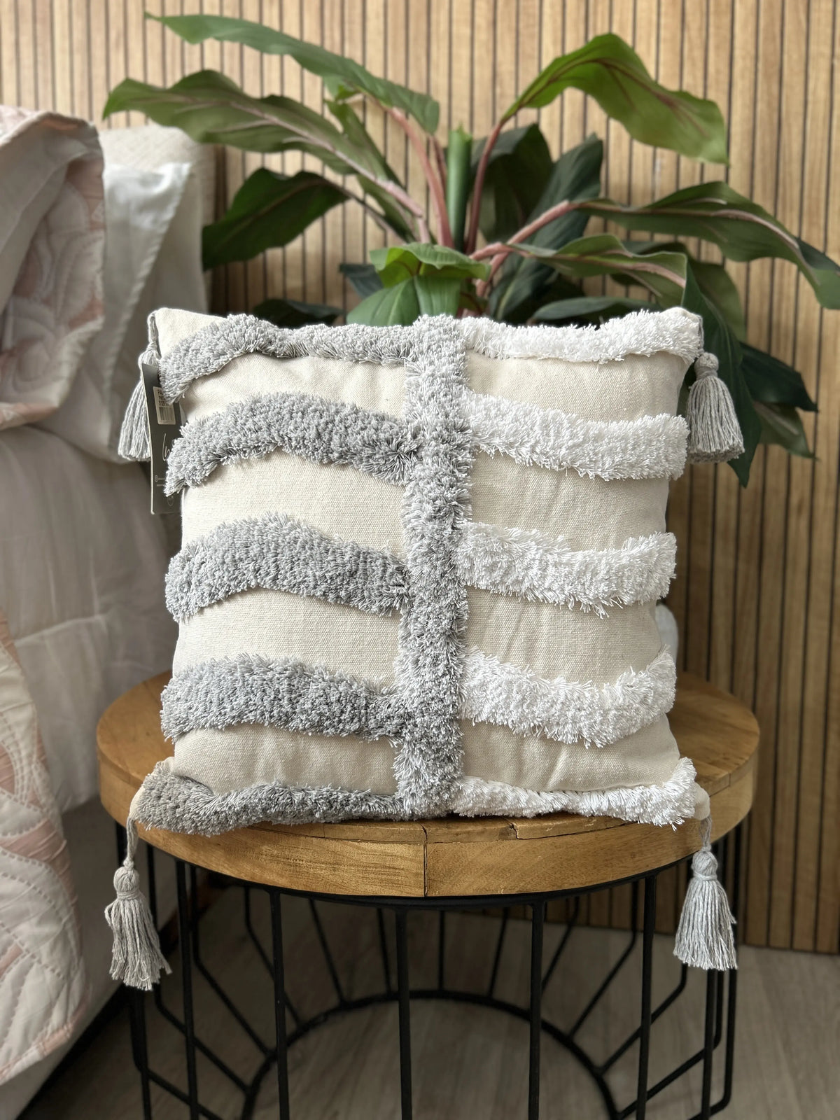 Cojìn Boho Chic Artesanal