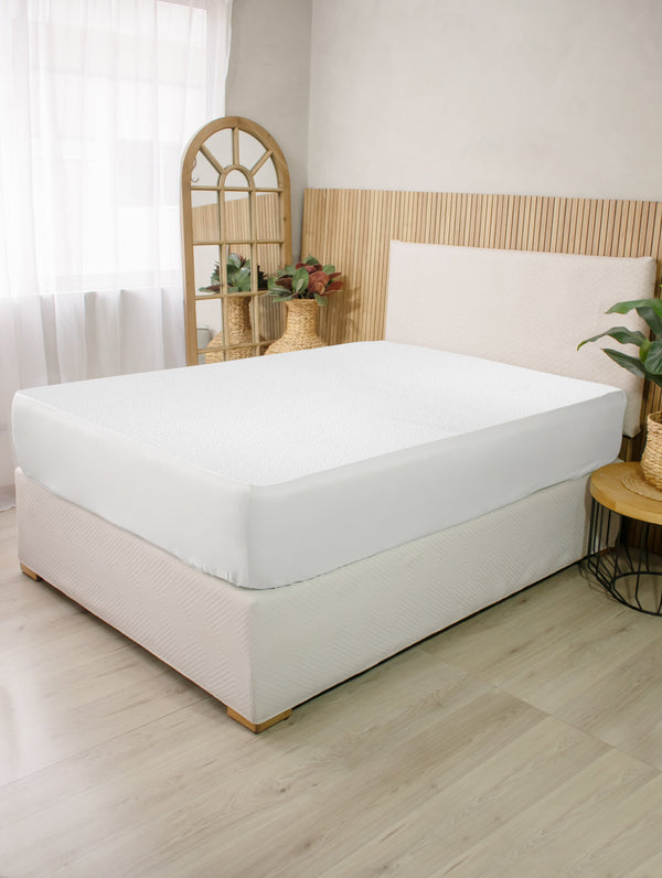 Protector de colchón Ajustable terry con cierre 100% impermeable La mia Stanza