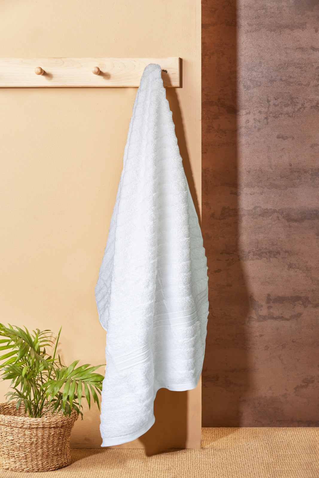 Toalla de Cuerpo 70 x 140 cms Blanco Nube Premium