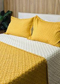 Edredón texturizado Golden Touch La mia Stanza