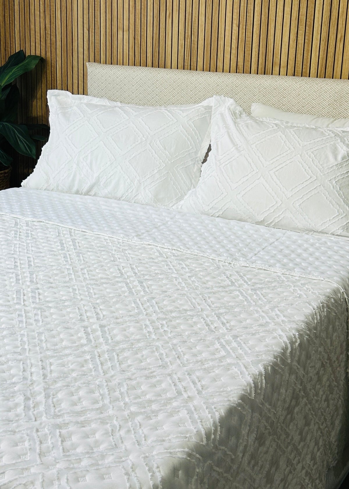 Edredón texturizado Espejismo Ártico La mia Stanza