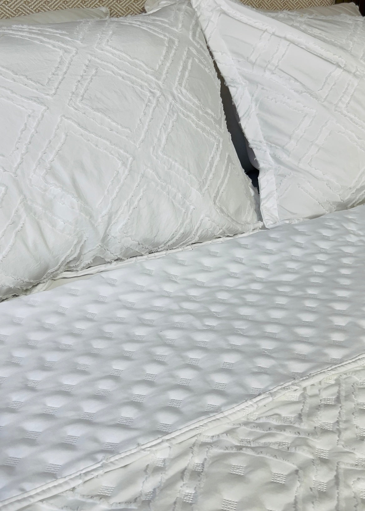 Edredón texturizado Espejismo Ártico La mia Stanza