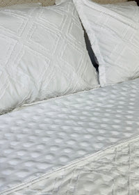 Edredón texturizado Espejismo Ártico La mia Stanza