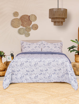 Comforter Jacquard Reflejo de Lago 100% Algodón La mia Stanza