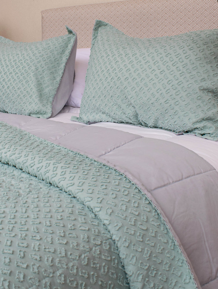 Comfort texturizado color verde menta