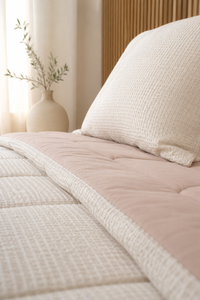 Quilt Comforter Jacquard Duna Marfil