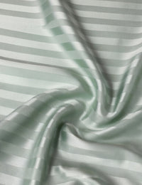 Juego de Sábanas Dobby Stripes Harmony Verde Menta