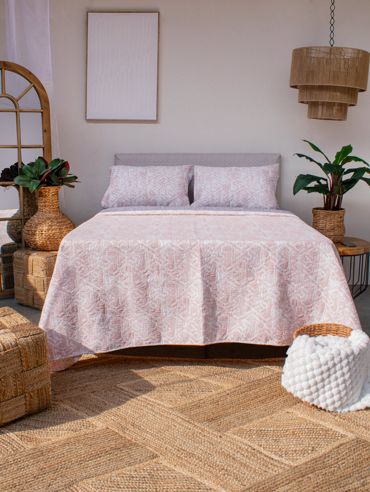 Cubrecama Jacquard Coral Prestige