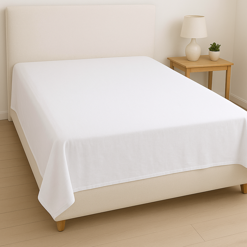 SOBRESABANA PARA CAMA SENCILLA 300 HILOS PLANO