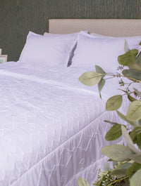 Comfort texturizado blanco con fleco