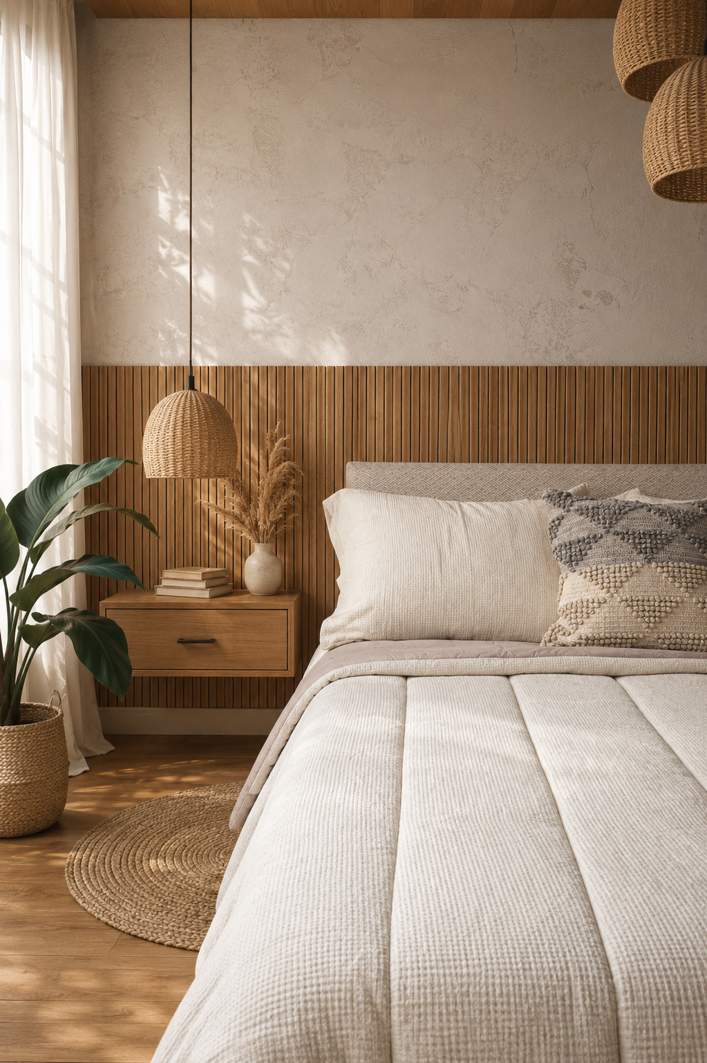 Quilt Comforter Jacquard Duna Marfil