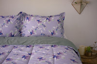 Ropa de cama microfibra con diseño floral