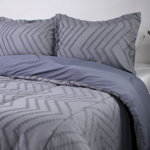 COMFORT TEXTURIZADO GRIS - La mia Stanza