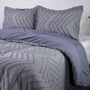 COMFORT TEXTURIZADO GRIS - La mia Stanza